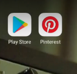 Navigate to Pinterest app