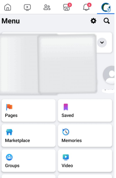 Select "Pages" by tapping on the image of an orange flag