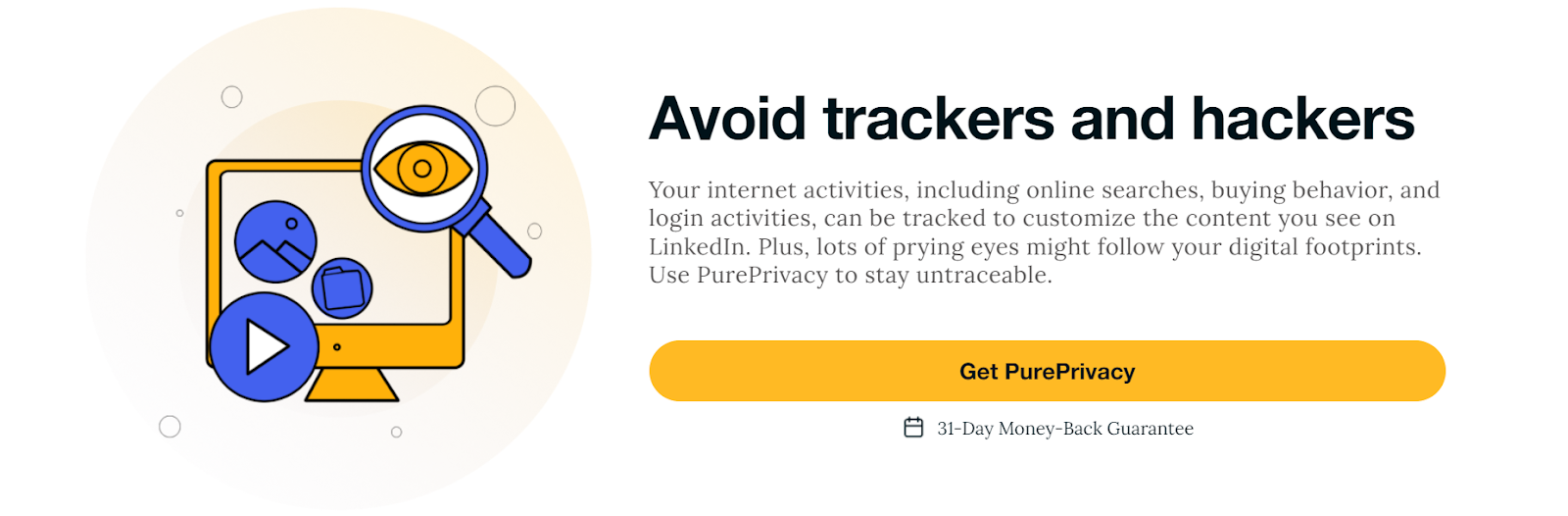 Avoid trackers & hackers using pureprivacy
