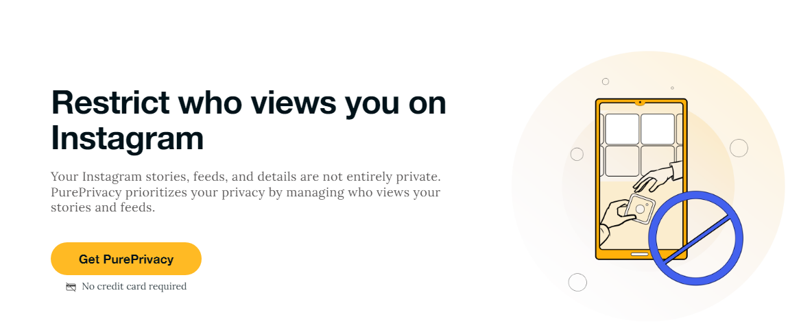 Rstrict who views you with pureprivacy