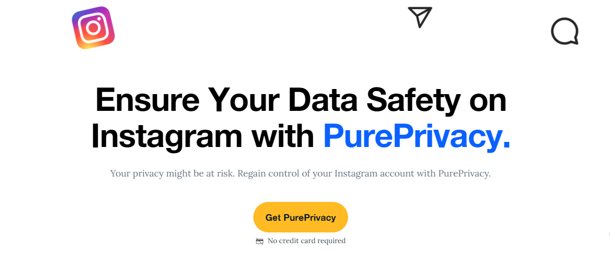 Ensire your data safety on instagram