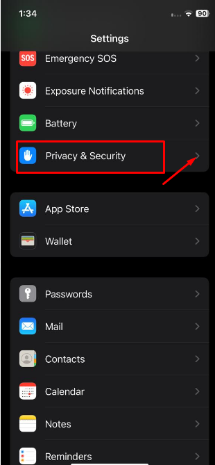 Privacy and security 