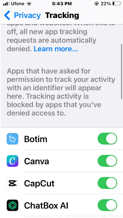 As an alternative, go into your Settings and review the list of apps