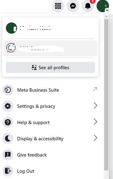 select Settings & Privacy 