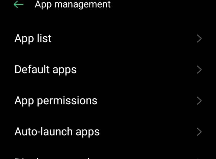 then click on “App Permissions”