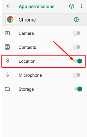 turn off location access on instagram